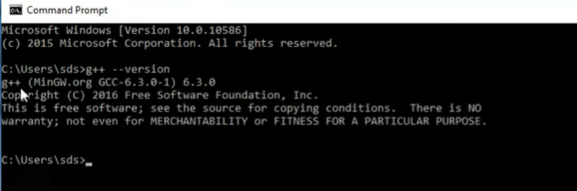 How MinGW installation for Windows 10 is done?