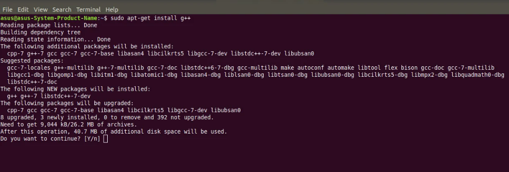 How C++ installation for Linux?