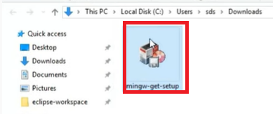 How MinGW installation for Windows 10 is done?