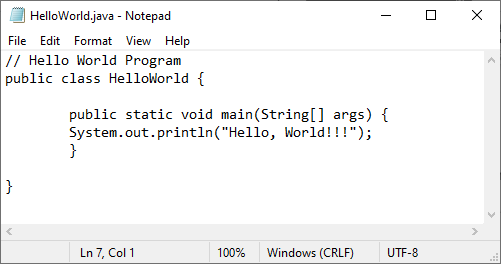 Java IDE installation for windows