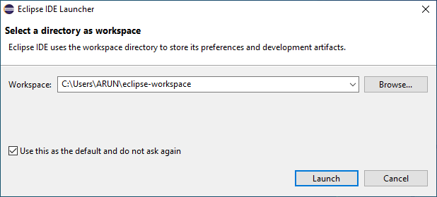 Java IDE installation for windows