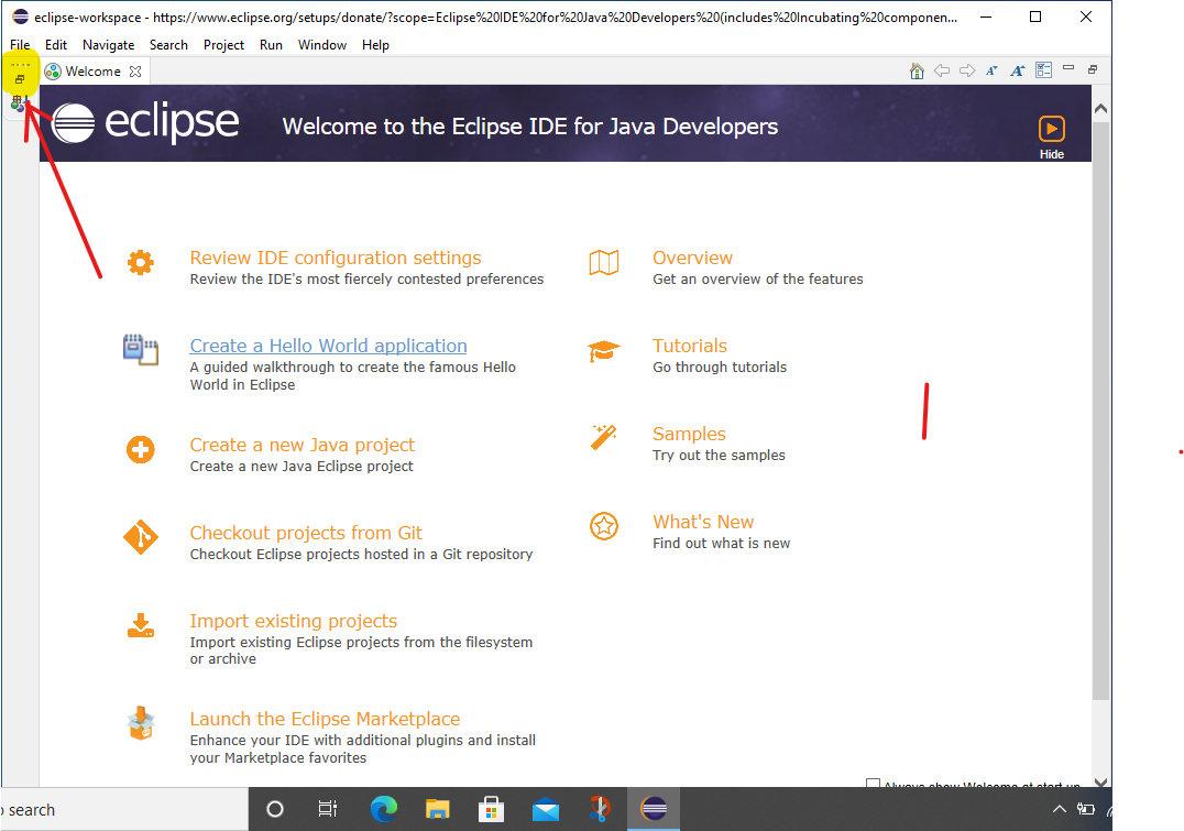 Java IDE installation for windows