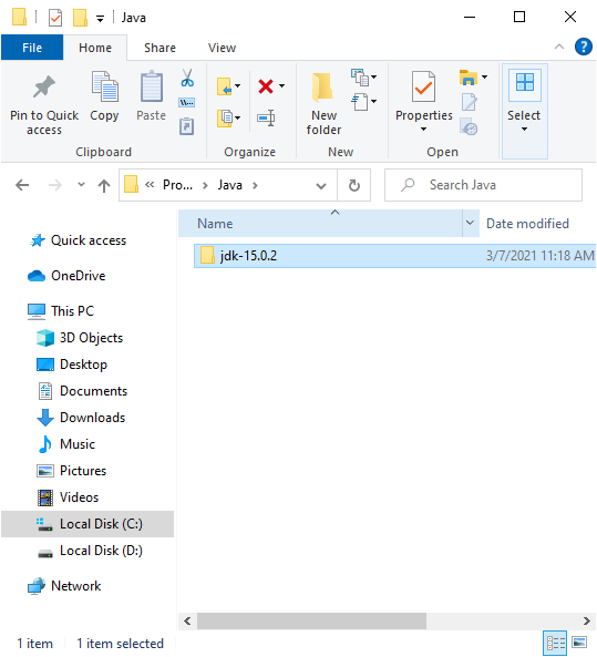 Java Install - Windows