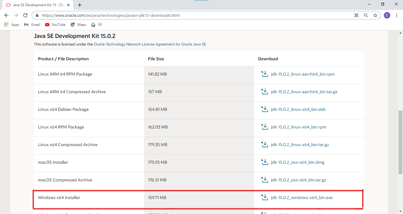 Java Install - Windows