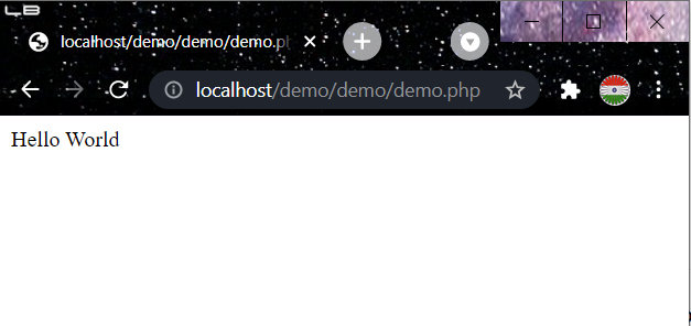 How to run a PHP program? : Step 12