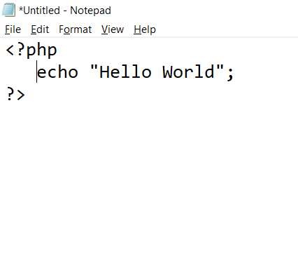 How to run a PHP program? : Step 2