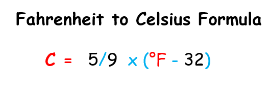 Fahrenheit to Celsius