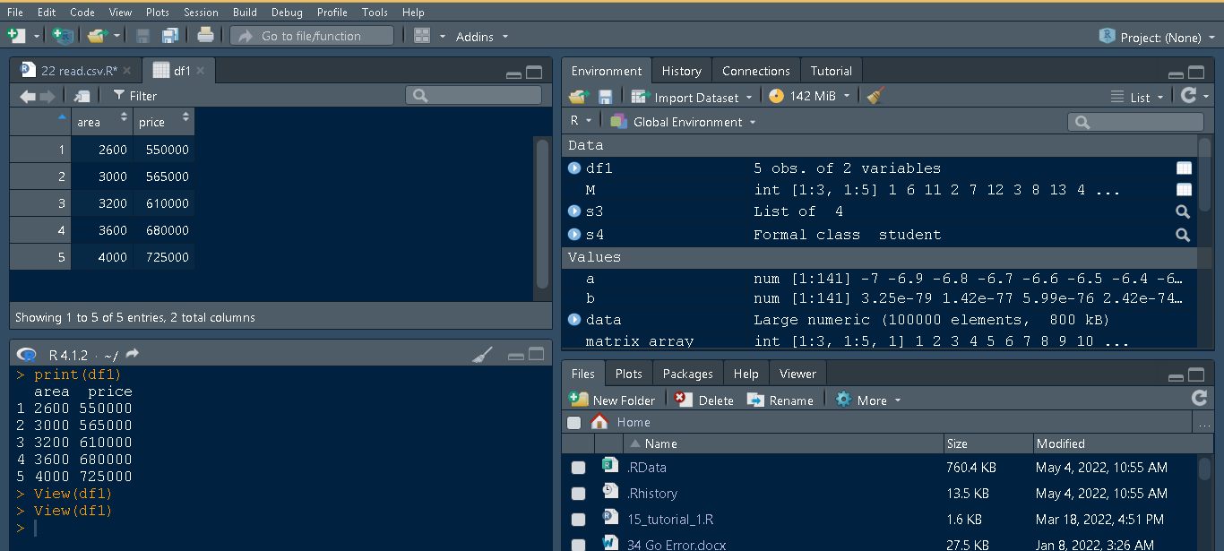 How to import data in R?