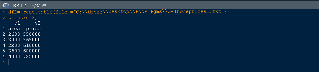 How to import data in R?