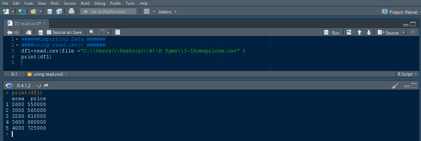 How to import data in R?