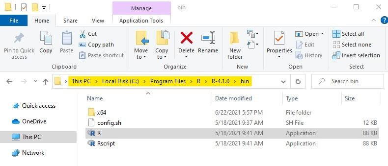 R Installation for Windows