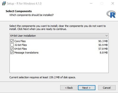 R Installation for Windows