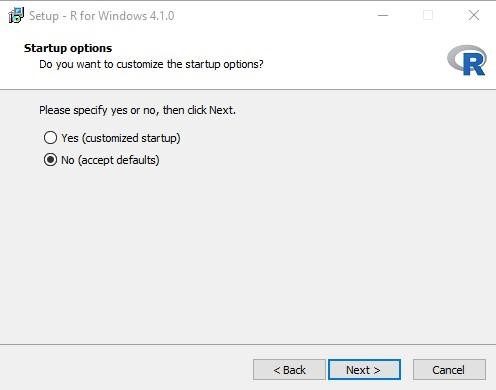 R Installation for Windows