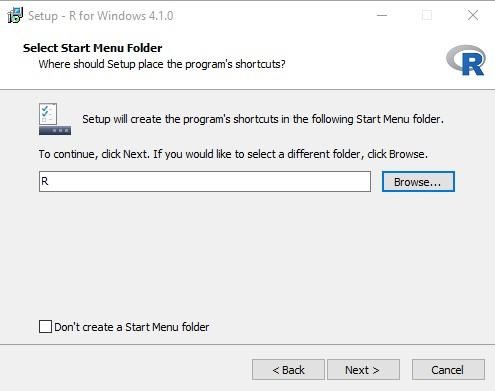 R Installation for Windows