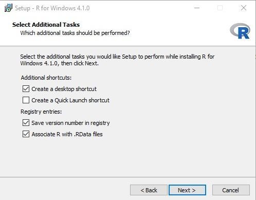 R Installation for Windows