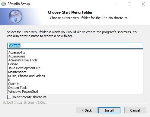 R STUDIO INSTALLATION FOR WINDOWS