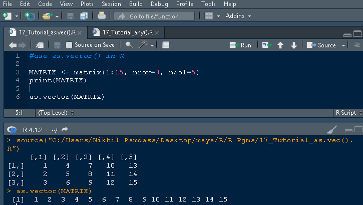 as.vector fn screenshot